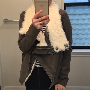 Helmut Lang 100% shearling jacket!